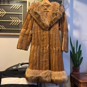 Vintage Fox Fur Coat